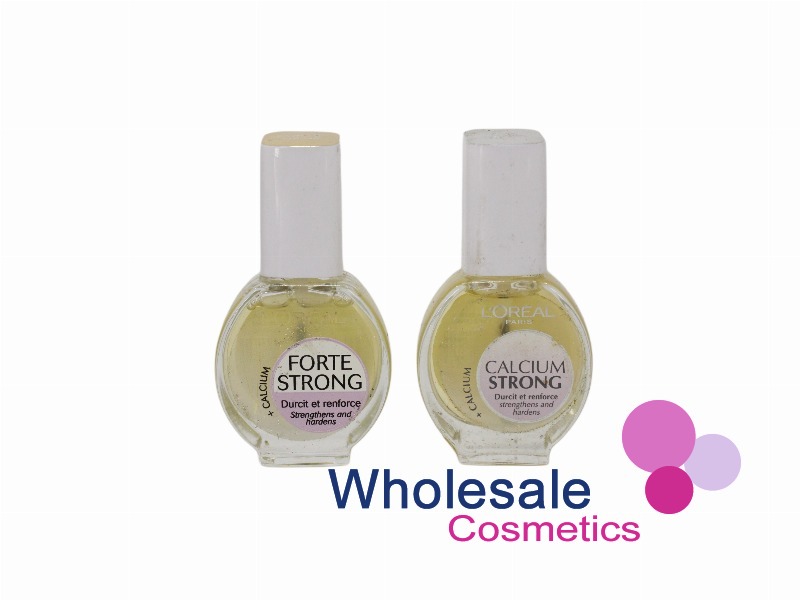 3 x L'Oreal Forte Shine / Pastel Strong Nail Polish - ASSORTED